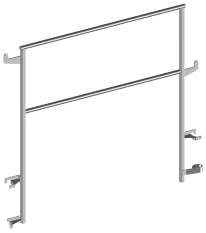 Saisonangebot Layher Blitz I-Geländer mit Drehriegel 1,57 m