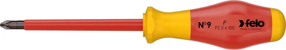 Neu Im Sortiment Felo Schraubendreher No9 VDE 915 Kreuzschlitz PZ 2 x 100 mm