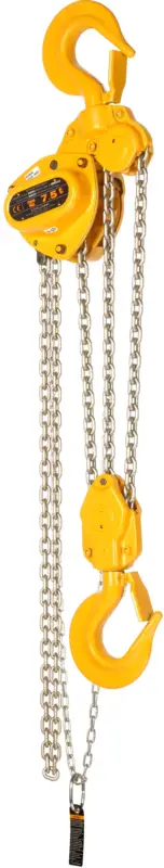 Geprüft KITO Handkettenzug CB075 - Hubhöhe 6,50 m