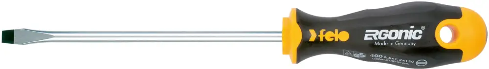 Beliebt Felo Schraubendreher ERGONIC 400 Schlitz SL 4,0 x 0,8 x 200 mm