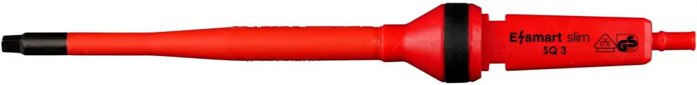Felo Schraubendreher E-smart slim VDE 063 Wechselklinge Vierkant SQ 0 - 1,75 x 100 mm Abverkauf