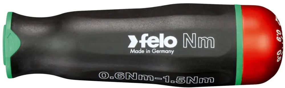 Preis Gesenkt Felo Drehmoment Schraubendreher Griff grün 0,6 - 1,5 Nm