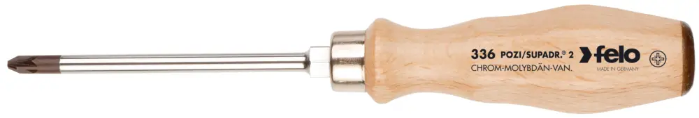 Günstig Felo Schraubendreher Holz 336 Kreuzschlitz PZ 3 x 150 mm