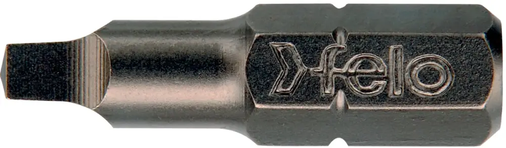 Günstig Felo Industrie Bit C 6,3 Vierkant SQ 0 - 1,75 x 25 mm - VE 10 Stück