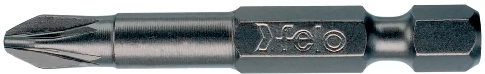 Markenprodukt Felo Industrie Bit E 6,3 Kreuzschlitz PZ 1 x 50 mm - VE 10 Stück