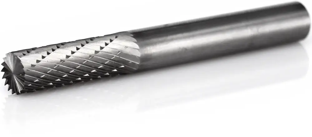 Highlight procut Hartmetallfrässtift -lange Ausführung Zylinderform mit Stirnverzahnung ZYA-S A60618-6E-150 mm