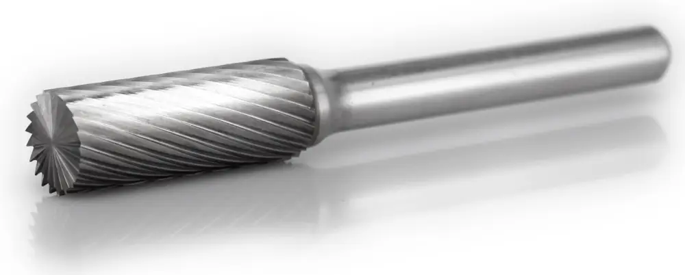 Rabatt procut Hartmetallfrässtift Zylinderform mit Stirnverzahnung ZYA-S A61025-2E