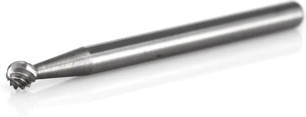 Preiswert procut Hartmetallfrässtift -lange Ausführung Kugelform KUD D30303-2-75 mm