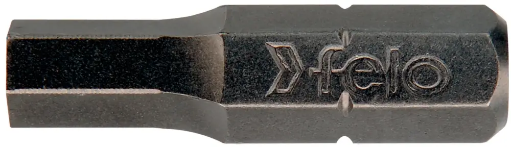 Felo Industrie Bit C 6,3 Innensechskant HEX 5,5 x 25 mm - VE 10 Stück Markenprodukt