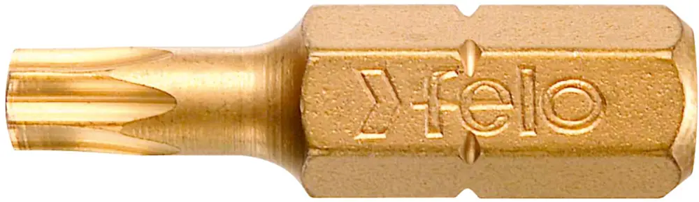 Preisreduziert Felo TiN Bit C 6,3 Torx T 20 x 25 mm - VE 10 Stück