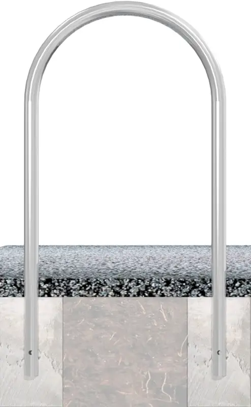 Schake Rundbügel Stahl OE Ø 48 mm anthrazit - 650 x 1200 mm Abverkauf