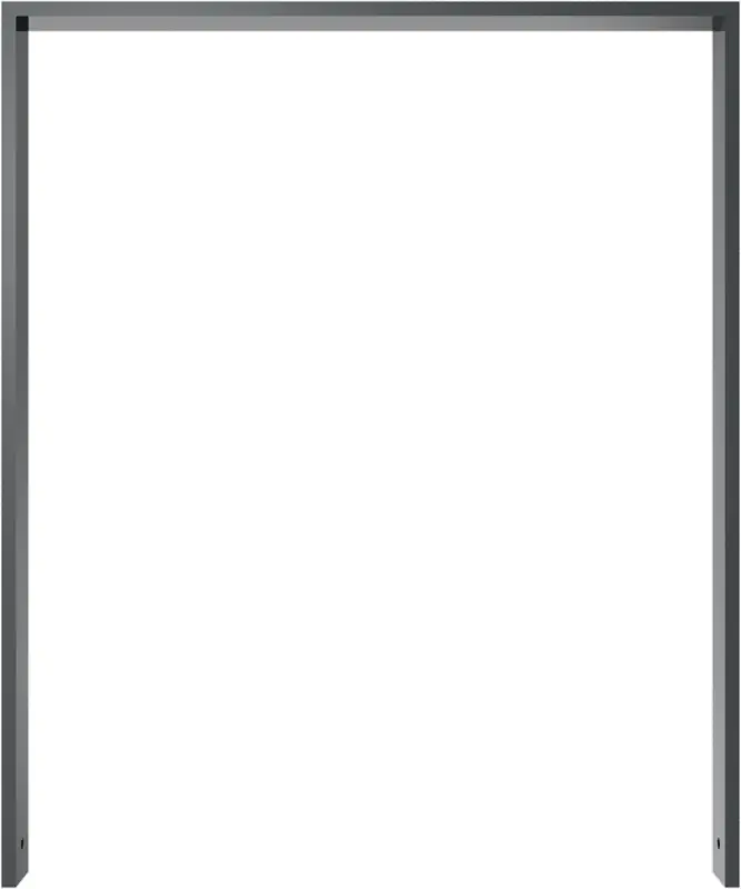 Schake Anlehnbügel Stahl OE 80 x 20 mm anthrazit - 1000 x 1200 mm Günstig