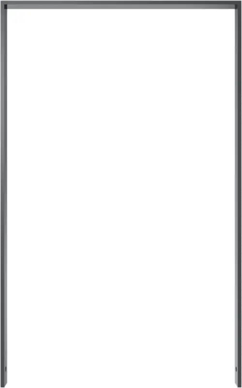 Nur Heute Schake Anlehnbügel Flachstahl OE 50 x 12 mm schwarzbraun - 750 x 1200 mm