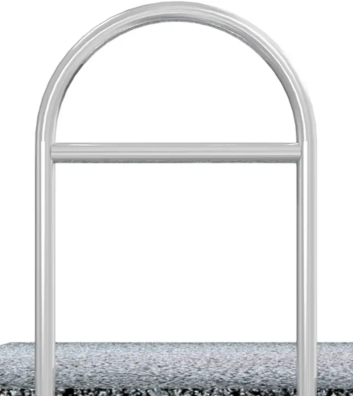 Schnäppchen Schake Rundbügel Stahl mit Querholm OD Ø 48 mm moosgrün - 650 x 900 mm