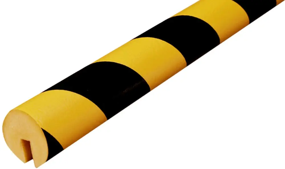 Heißes Angebot Schake Schutzprofil Warnprofil gelb schwarz Typ B - 1000 mm
