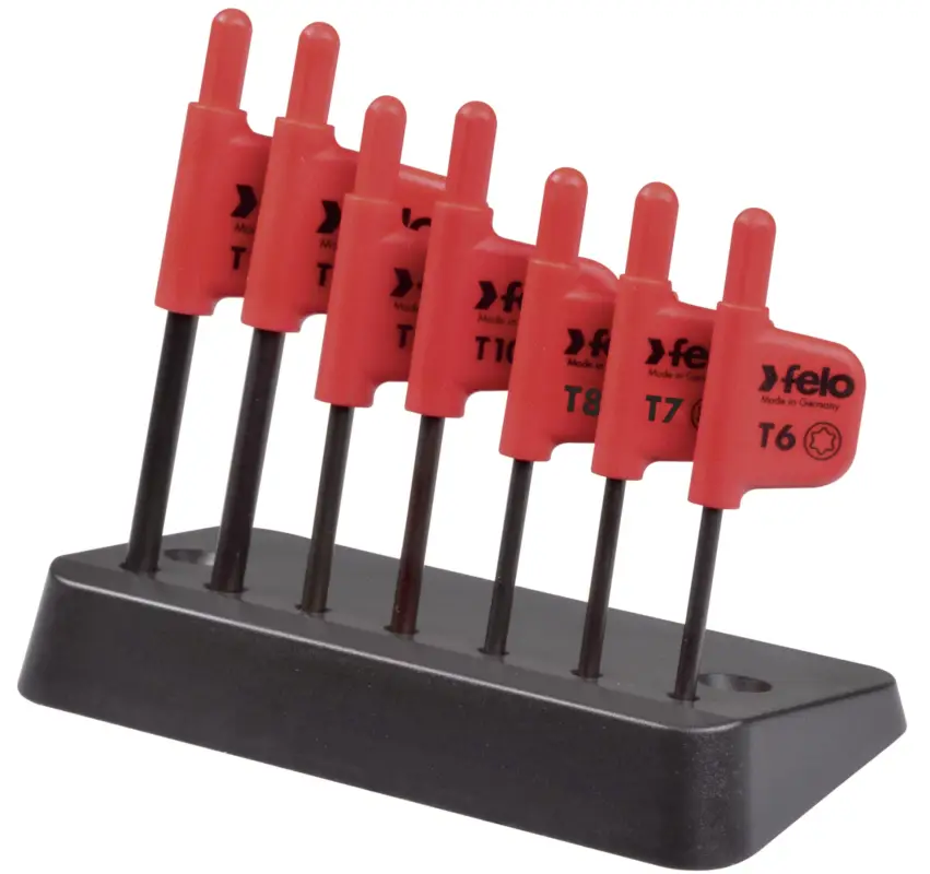 Felo Fähnchenschlüssel Satz 7-teilig 348 Torx T 6 - T 20 Beliebt