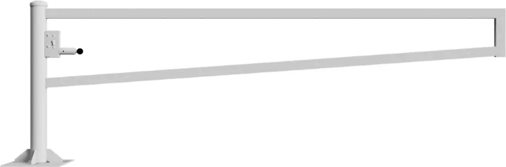 Abverkauf Schake Drehschranke - Schrankenbaum 60 x 40 mm ODP verzinkt - 3000 mm