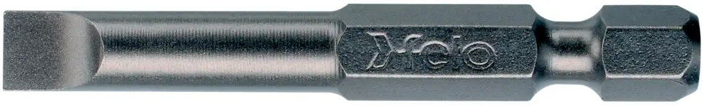 Markenprodukt Felo Industrie Bit E 6,3 Schlitz SL 4,0 x 0,8 x 50 mm - VE 10 Stück