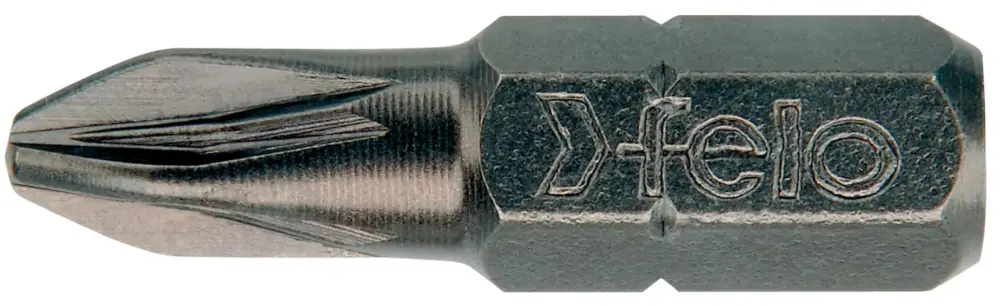 Felo Industrie Bit C 6,3 Kreuzschlitz PZ 3 x 25 mm - VE 10 Stück Neue Kollektion
