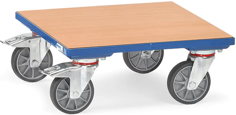 Günstig Fetra Kistenroller mit Holzplattform 500 x 500 mm