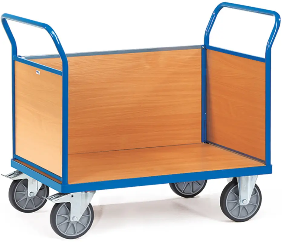 Fetra Dreiwandwagen Holz 850 x 500 mm Rabatt