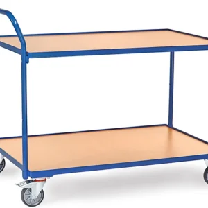 Fetra Tischwagen SH leicht mit zwei Holzplattformen 1200 x 800 mm Bestpreis