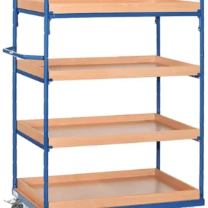 Fetra Etagenwagen HB mit vier Kästen 1000 x 700 mm Preisknaller