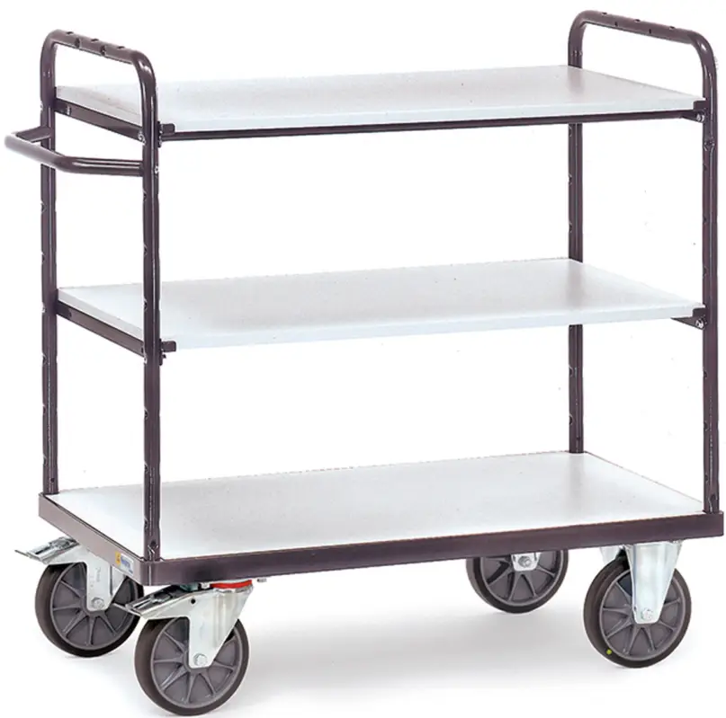 Fetra Etagenwagen ESD mit drei Böden 1000 x 600 mm Neue Ware