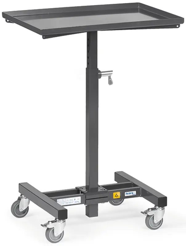 Fetra Materialständer ESD 605 x 405 mm - höhenverstellbar 720 - 995 mm Sichere Zahlung