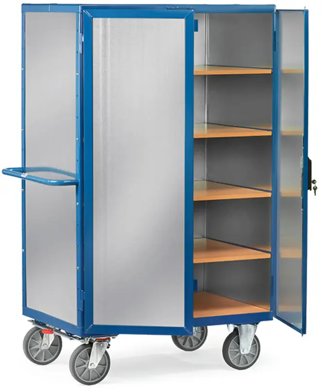Highlight Fetra Blechkastenwagen mit fünf Böden 1000 x 680 mm