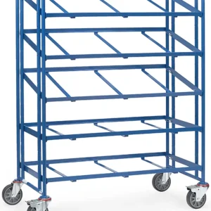 Schneller Versand Fetra Eurokastenwagen mit fünf offenem Rahmen 1240 x 610 mm