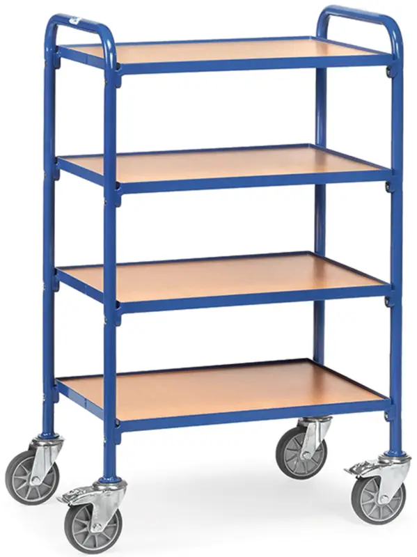 Fetra Beistellwagen mit Holzplattformen 630 x 470 mm Jetzt Kaufen