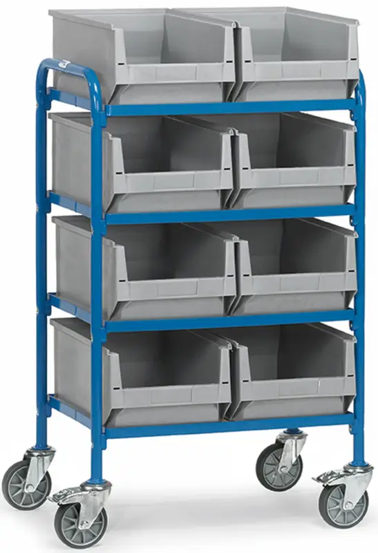 Preis Gesenkt Fetra Beistellwagen mit acht Kästen 630 x 470 mm