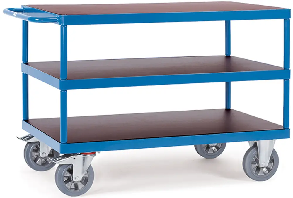 Fetra Schwerlast-Tischwagen mit drei Plattformen 1200 x 800 mm Sofort Bestellen
