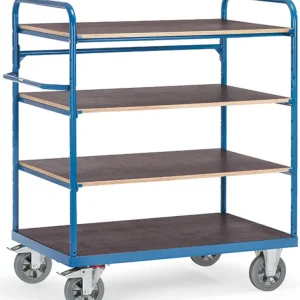 Solange Der Vorrat Reicht Fetra Schwerlast-Etagenwagen mit vier Böden 1000 x 700 mm