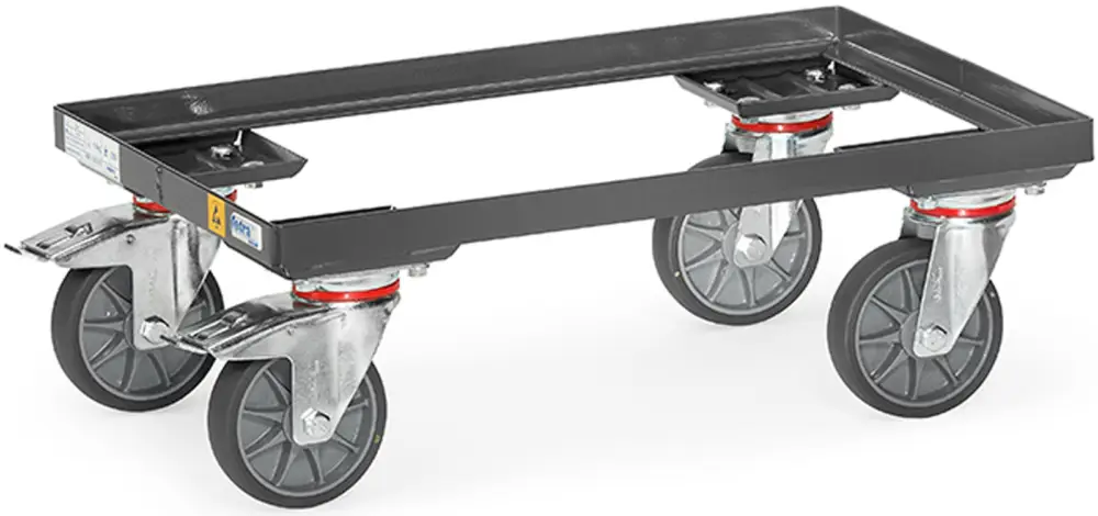 Fetra Eurokastenroller ESD 93580 - 605 x 405 mm Mega-Angebot