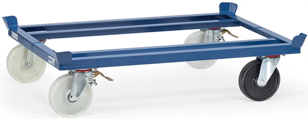 Fetra Trolley für Routenzüge mit elektrisch leitfähiger Rolle 23891 - 1210 x 810 mm Expressversand