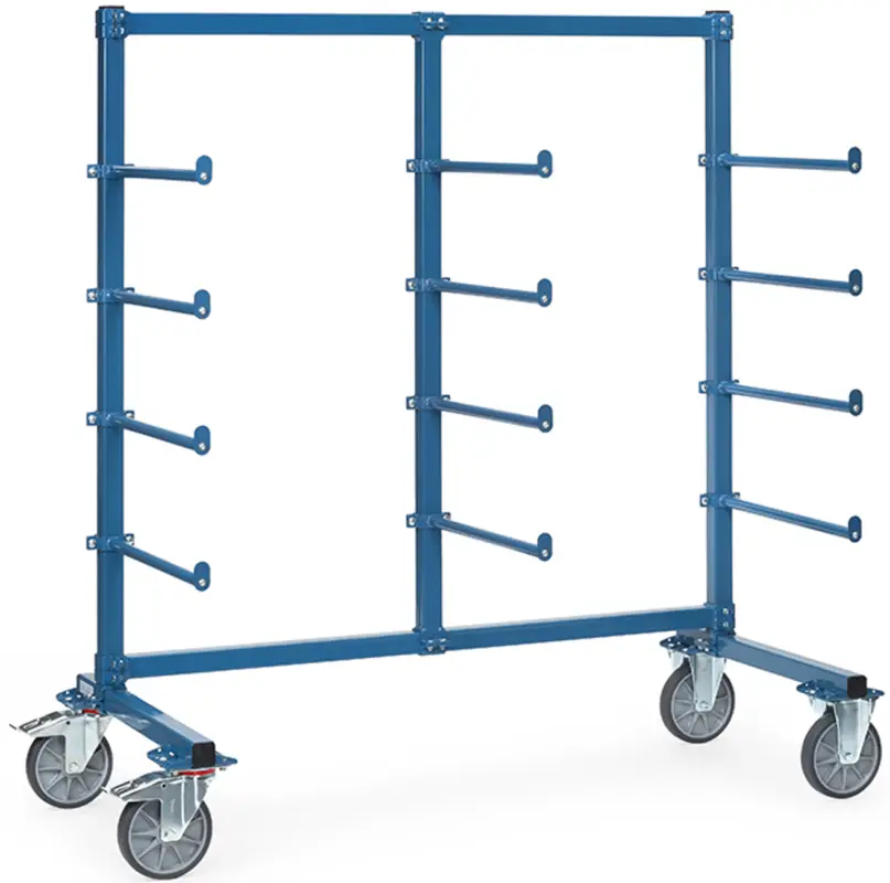 Top-Angebot Fetra Tragarmwagen mit Abrollsicherung 4615AS - 1600 x 800 mm
