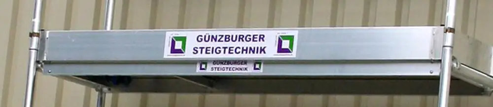 Garantierte Lieferung Günzburger Fahrgerüst Alu Bordbrett Stirnseite - 0,75 m