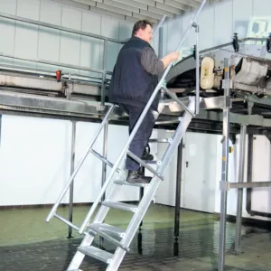 euroline Alu-Treppe 45° SG 13 Stufen - 800 mm Garantierte Lieferung