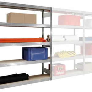 Ausverkauf Regalwerk BERT Großfachregal 350 6 Grundfeld 2500 x 1005 x 600 mm