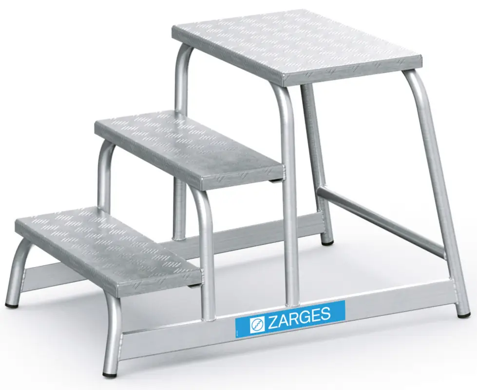 ZARGES Maschinentritt AFA P - 3 Stufen Markenware