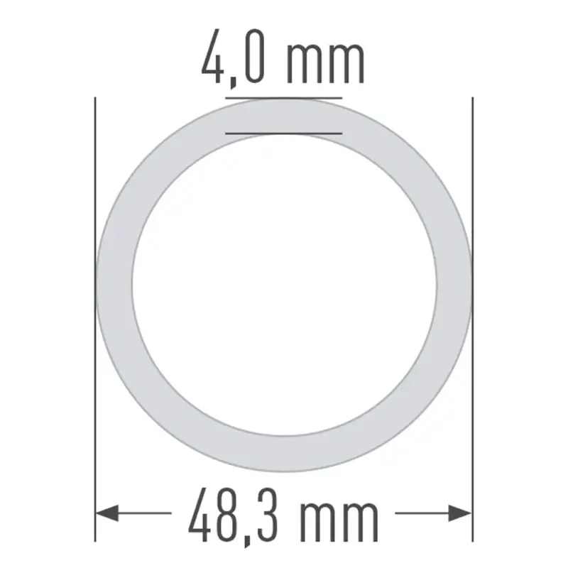 MJ Gerüstrohr Stahl 48,3 x 4,0 mm - 2,00 m Sonderangebot