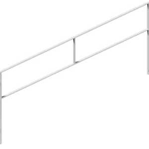 Neu Im Sortiment Layher Blitz I-Geländer mit Drehriegel 3,07 m
