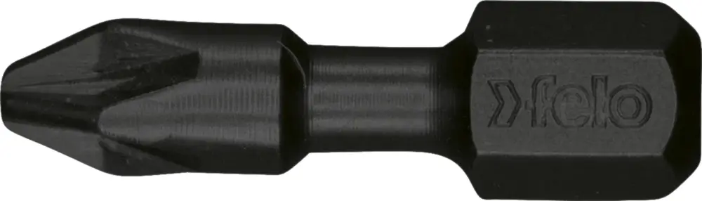 Felo IMPACT Bit C 6,3 Kreuzschlitz PZ 2 x 25 mm - VE 5 Stück Versand Am Gleichen Tag