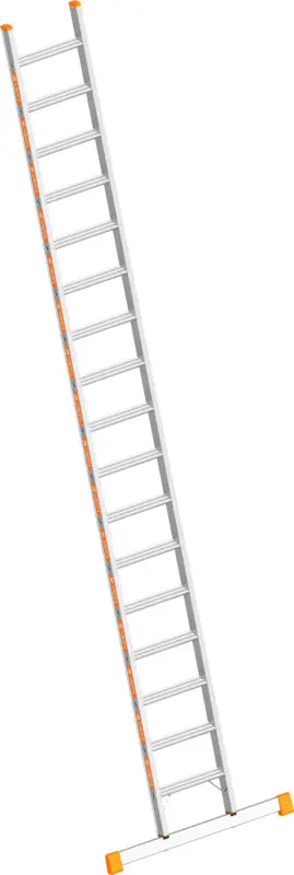 Layher Anlegeleiter Alu 17 Stufen Mega-Angebot