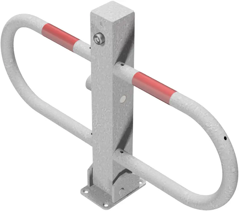 Top-Angebot Schake Parkplatzsperre Oval UDD 70 x 70 mm verzinkt - 500 mm