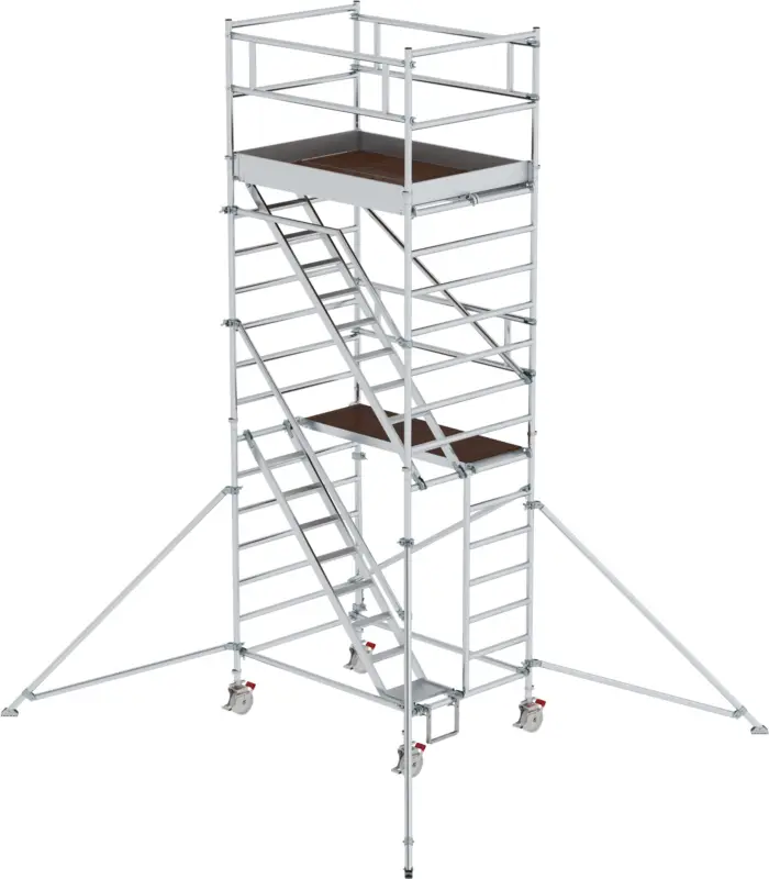 Treppengerüst Günzburger 1,80 x 1,35 m - AH 6,35 m Sichere Zahlung