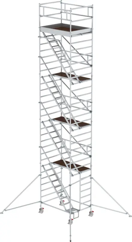 Treppengerüst Günzburger 2,45 x 1,35 m - AH 10,35 m Nur Heute