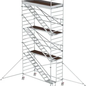 Versand Am Gleichen Tag Treppengerüst Günzburger 3,00 x 1,35 m - AH 8,35 m
